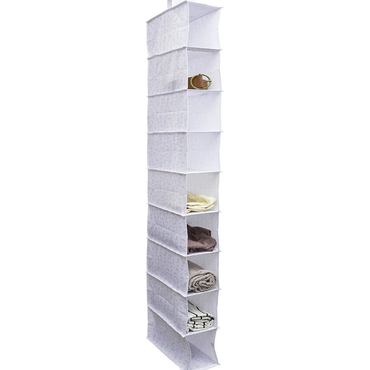 Organisateur de vêtements Blanc - 9 niveaux - 32x15xH128 cm < Gifi Online