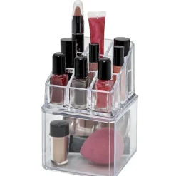 Organisateur à maquillage 2 niveaux transparent < Gifi Outlet