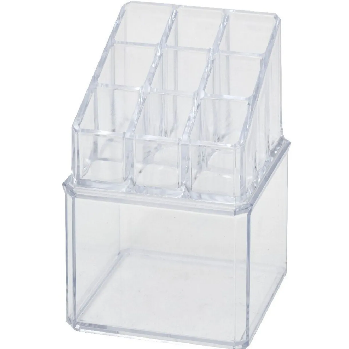 Organisateur à maquillage 2 niveaux transparent < Gifi Outlet