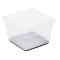 Organisateur tiroir plastique blanc transparent 8x8xH5cm < Gifi