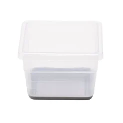 Organisateur tiroir plastique blanc transparent 8x8xH5cm < Gifi