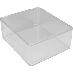 Organisateur tiroir salle de bain transparent x5