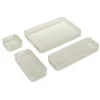 Organiseur de bureau pour tiroir x4 plastique beige 22x10,5xH4,5cm < Gifi Online