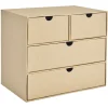 Organiseur de bureau 4 tiroirs < Gifi Discount