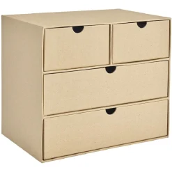 Organiseur de bureau 4 tiroirs < Gifi Discount