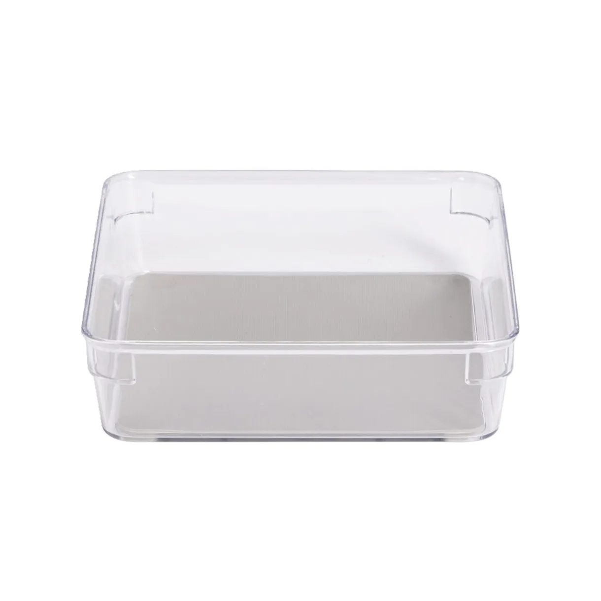 Organiseur de tiroir plastique transparent 16,3x16,3xH.4,8cm < Gifi Discount