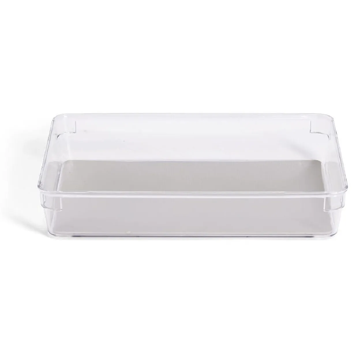 Organiseur de tiroir plastique transparent 25x16,3xH.4,8cm < Gifi Best
