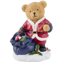 Ours décoratif Noël lumineux LED H10cm (2 modèles) < Gifi Clearance