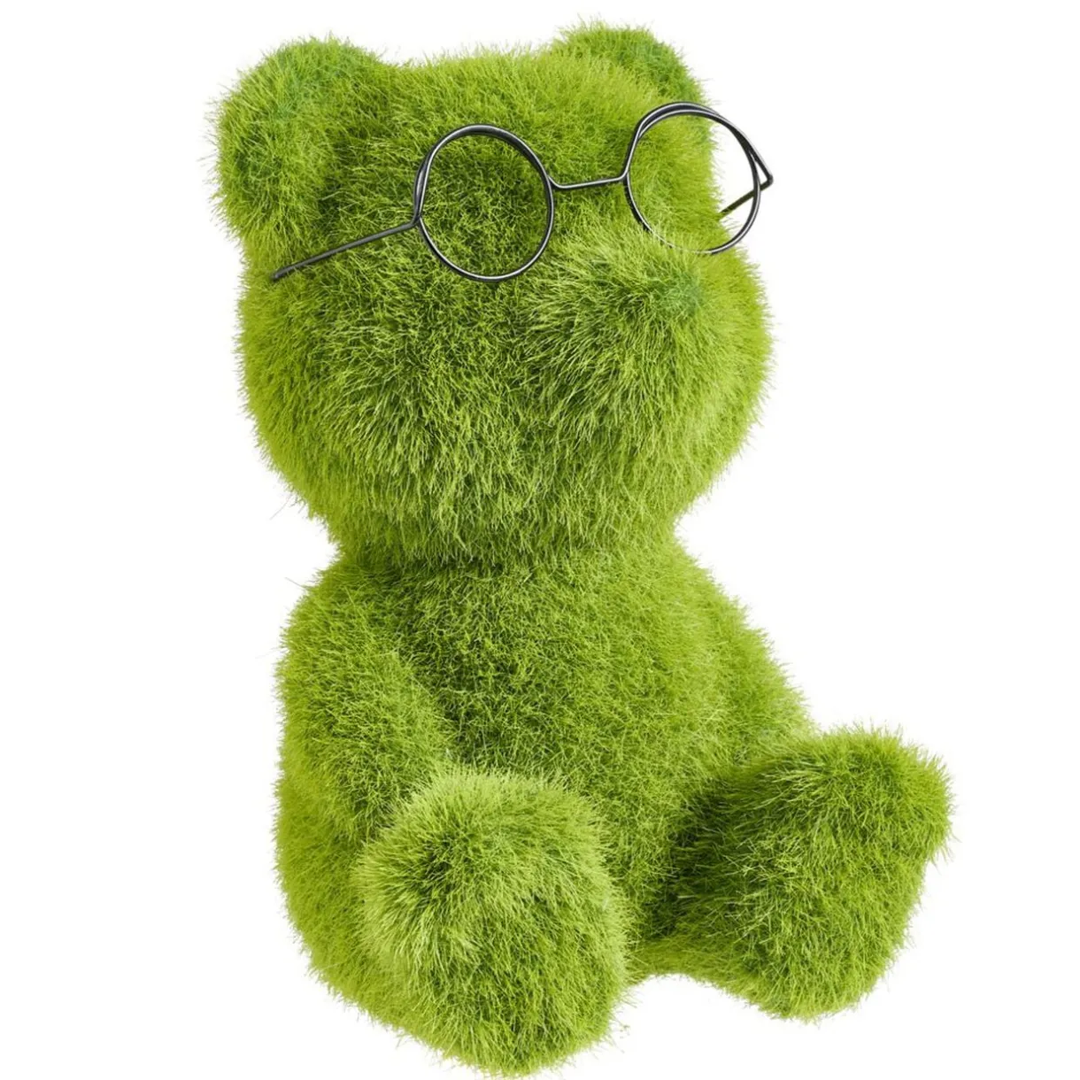 Ours en gazon synthétique vert 14x14xH20cm < Gifi Online