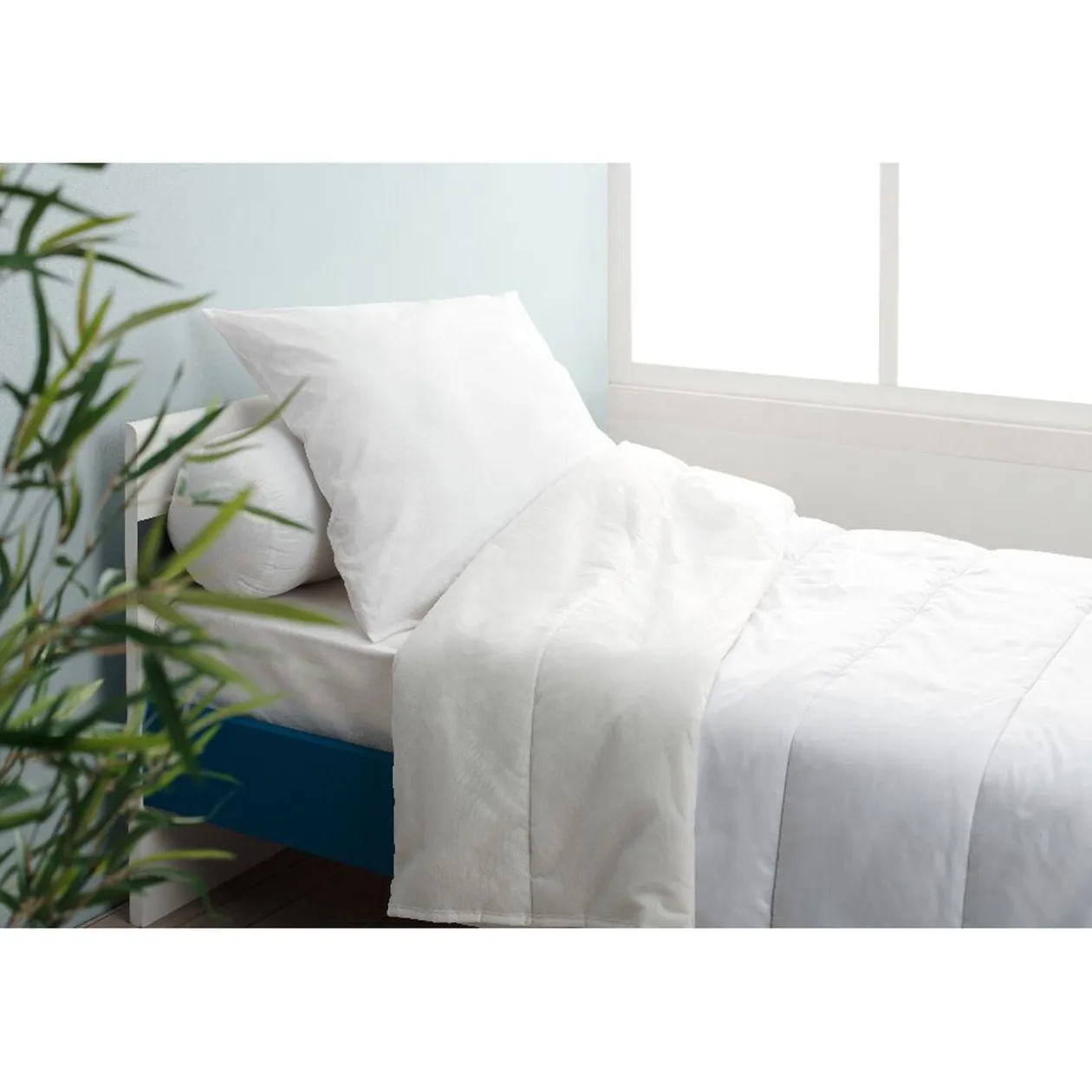 Pack couette 140x200cm et 1 oreiller moelleux 60x60cm
