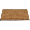 Paillasson boucle coco 60x40cm marron