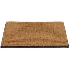 Paillasson boucle coco 60x40cm marron