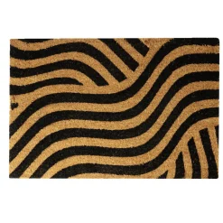 Paillasson coco rectangulaire vague 40x60cm < Gifi Online
