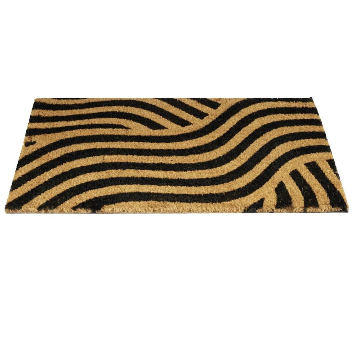 Paillasson coco rectangulaire vague 40x60cm < Gifi Online