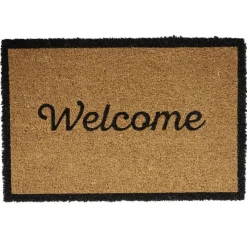 Paillasson coco rectangulaire Welcome 40x60cm
