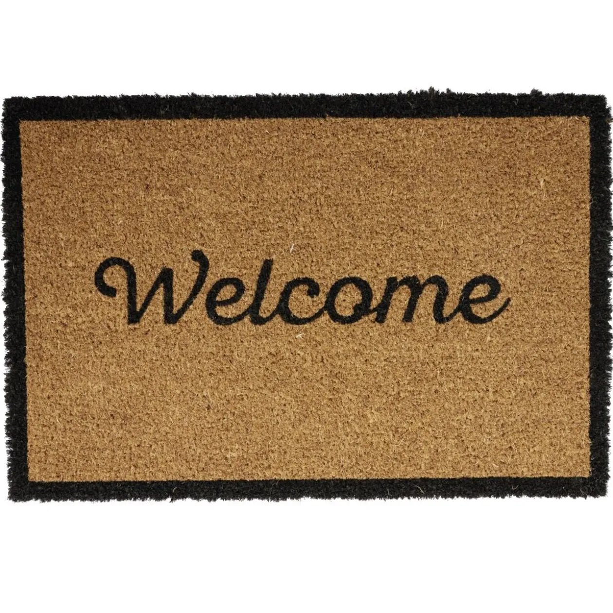 Paillasson coco rectangulaire Welcome 40x60cm