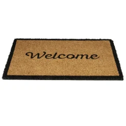 Paillasson coco rectangulaire Welcome 40x60cm