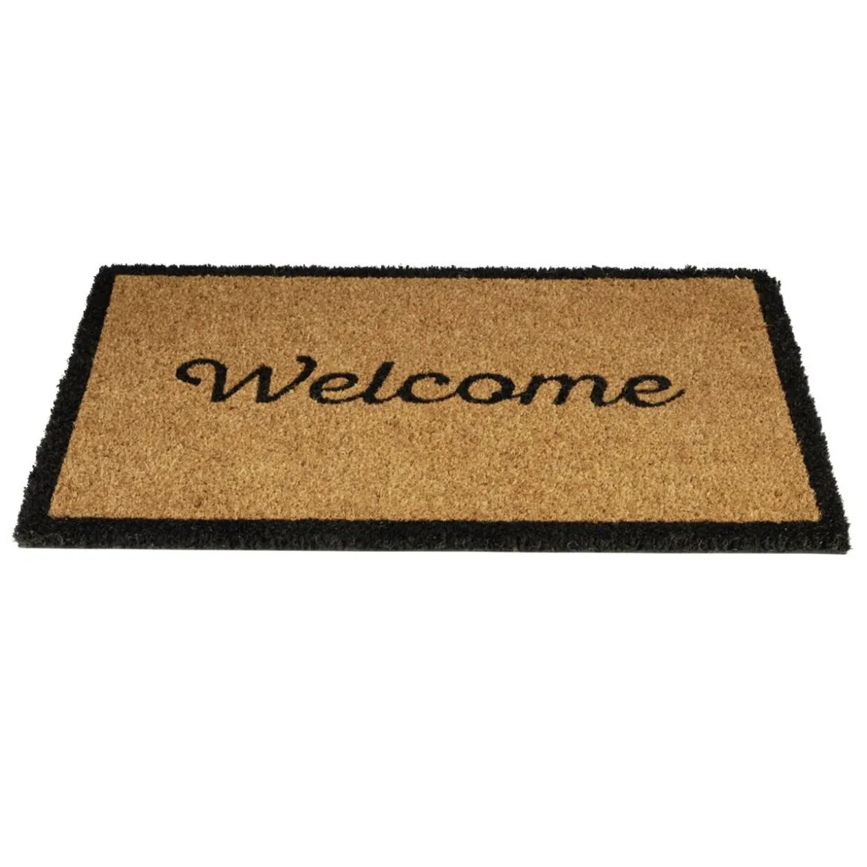 Paillasson coco rectangulaire Welcome 40x60cm