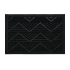 Paillasson extérieur antidérapant losange strié en relief 60x40cm