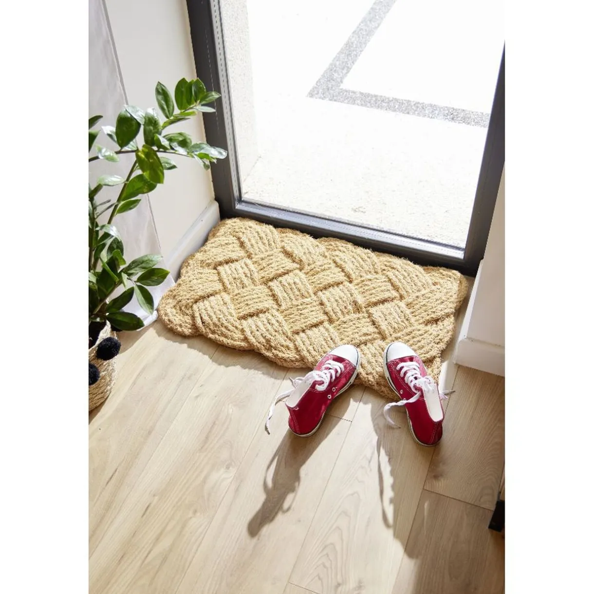 Paillasson rectangulaire coco 75x45cm < Gifi Hot