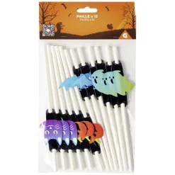 Paille Halloween x12