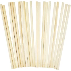 Paille réutilisable en bambou x20