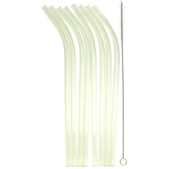 Paille réutilisable en plastique multicolore x8 < Gifi Discount