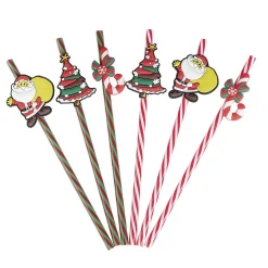 Paille réutilisable Noël x6 < Gifi Outlet