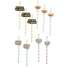Paille thème candy x10 < Gifi Discount