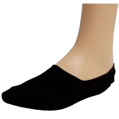 Paire de socquettes fibre de bambou et coton noir ou blanc x3