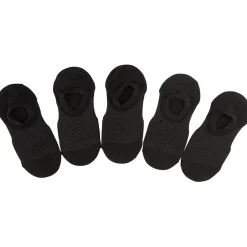 Paires de chaussettes invisible x5 femme noir < Gifi Best