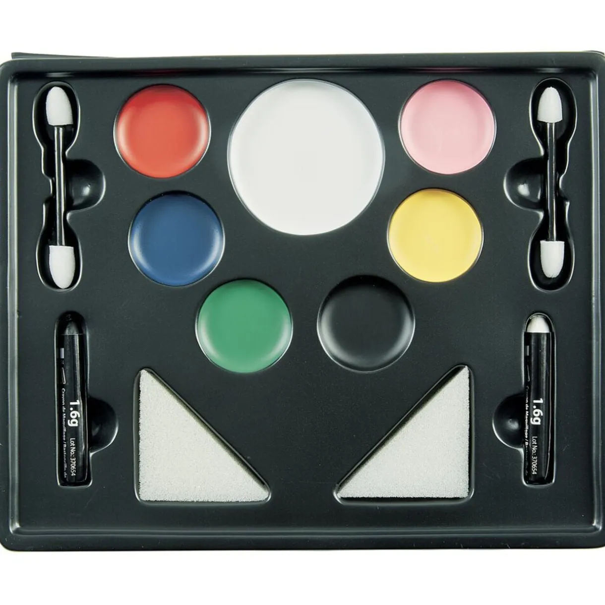 Palette maquillage festif 7 couleurs + accessoires < Gifi Outlet
