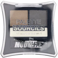Palette maquillage sourcils N°1 blond/brun