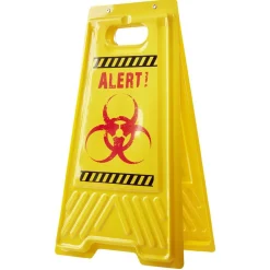 Pancarte alerte zombie