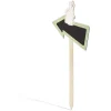 Pancarte bois et ardoise flèche droite avec lapin de Pâques H60cm < Gifi Clearance