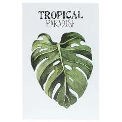 Pancarte décorative en métal