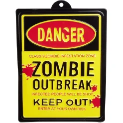 Pancarte zombie danger < Gifi Sale
