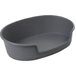 Panier chien plastique rigide gris 40x70cm < Gifi New