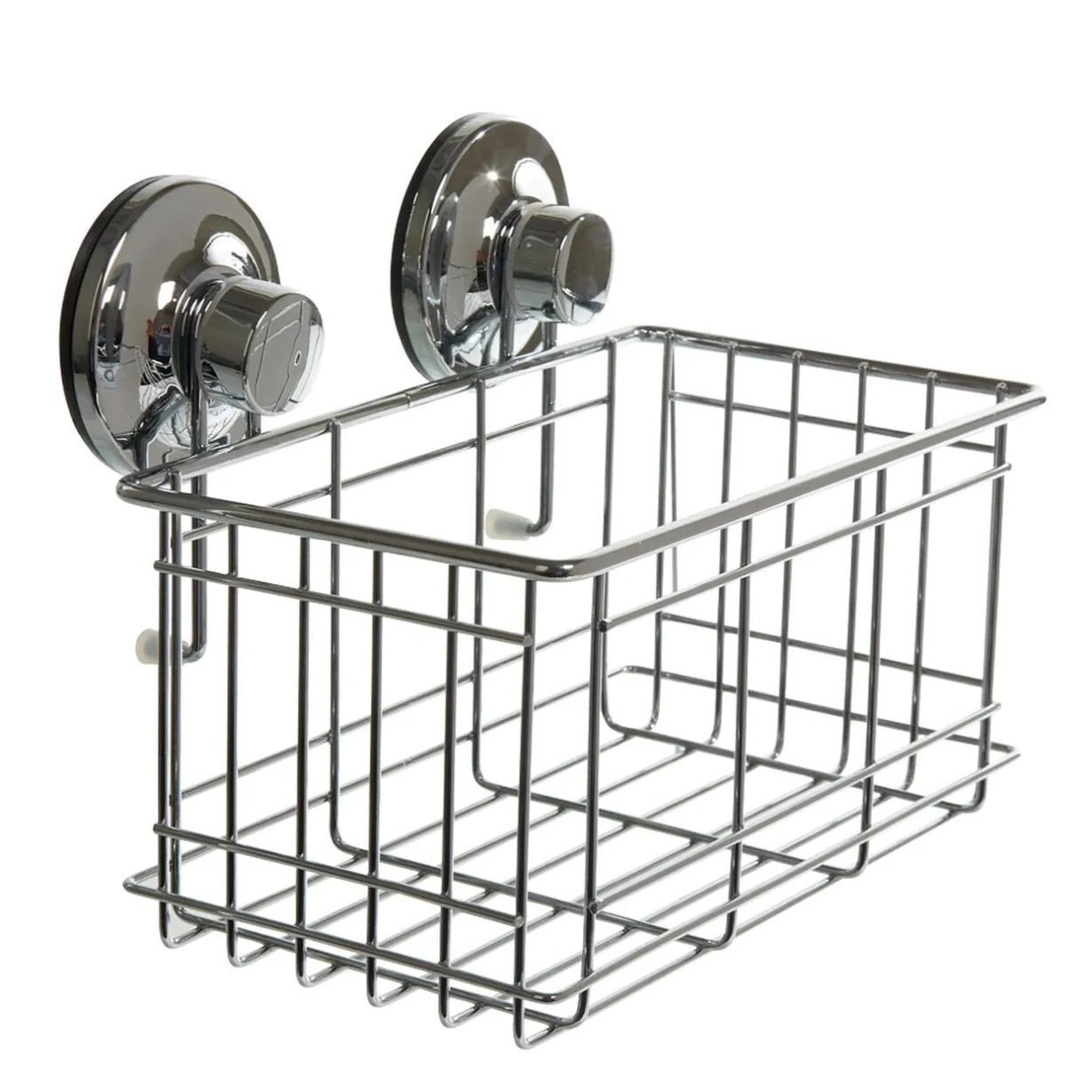 Panier de douche à ventouse inox < Gifi Discount