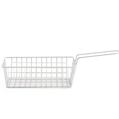 Panier de présentation en inox 24x10xH5,5cm