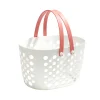 Panier de rangement plastique blanc ajouré 31x21xH19cm - 3 modèles < Gifi New
