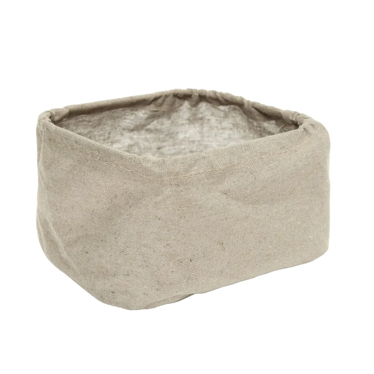 Panier de rangement vert ou marron 17x12xH10cm - 2 modèles < Gifi Discount