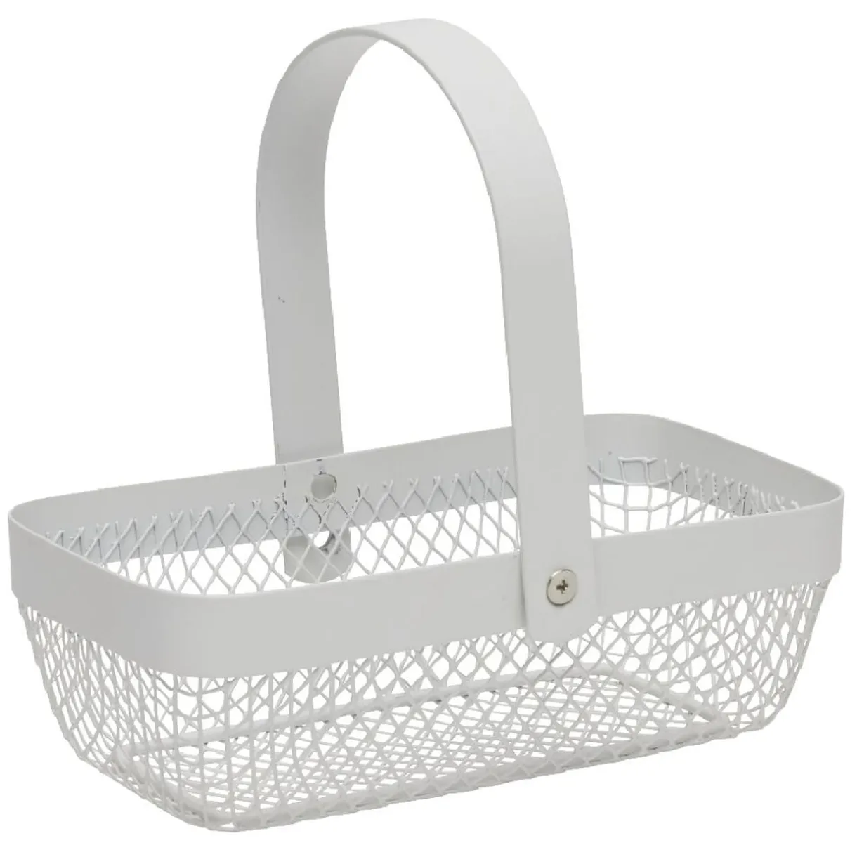 Panier en métal noir ou blanc < Gifi Outlet
