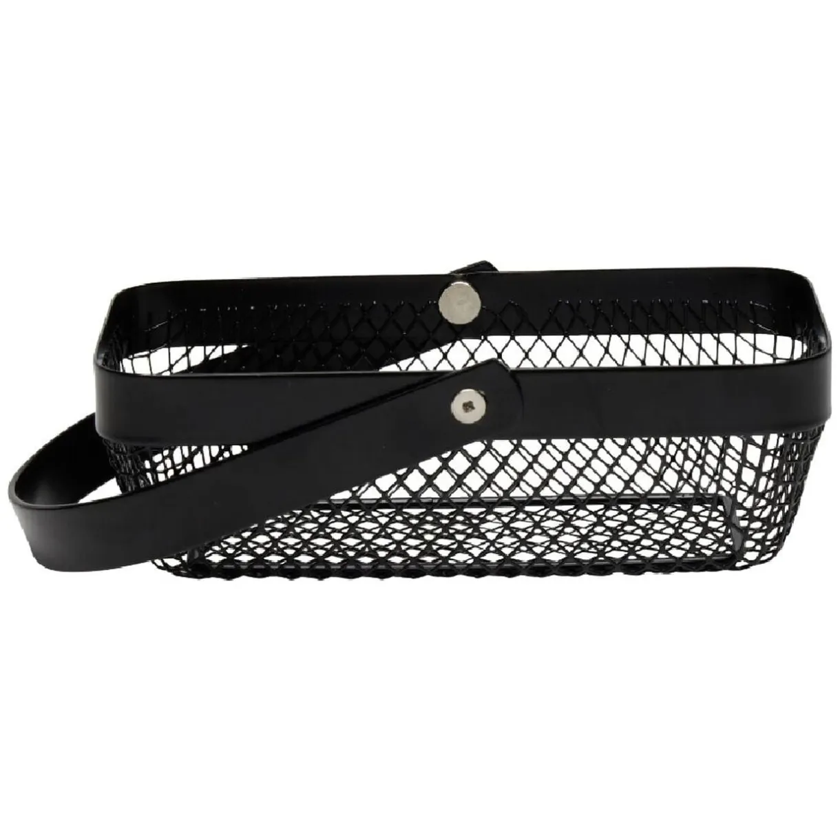 Panier en métal noir ou blanc < Gifi Outlet