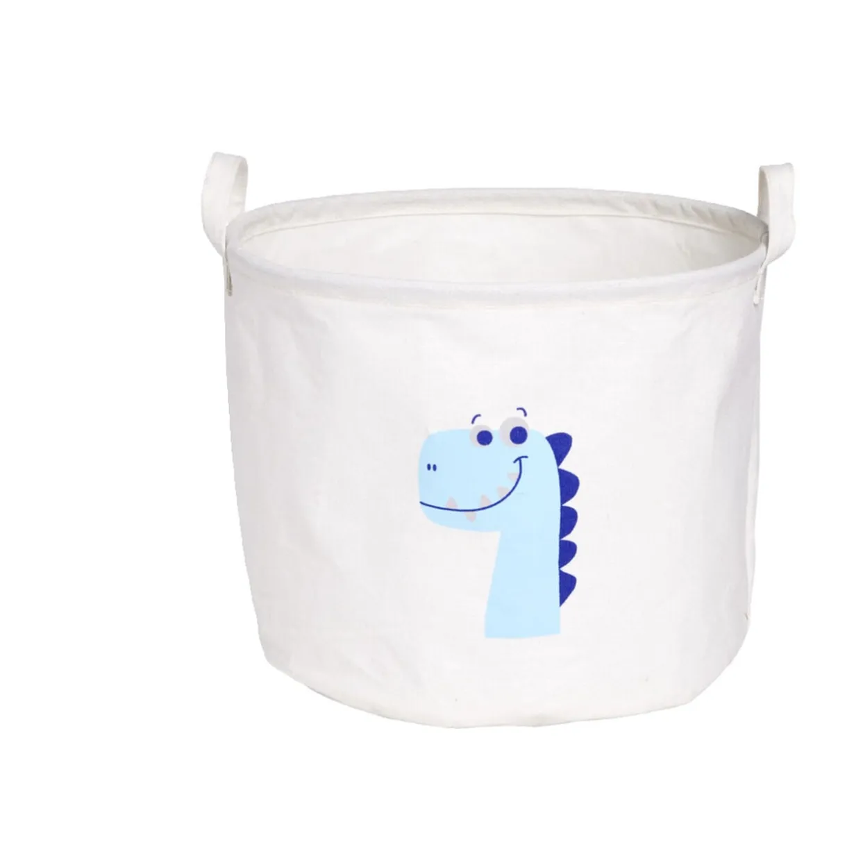 Panier à linge en toile enfant Ø30xH25cm (2 modèles) < Gifi Hot