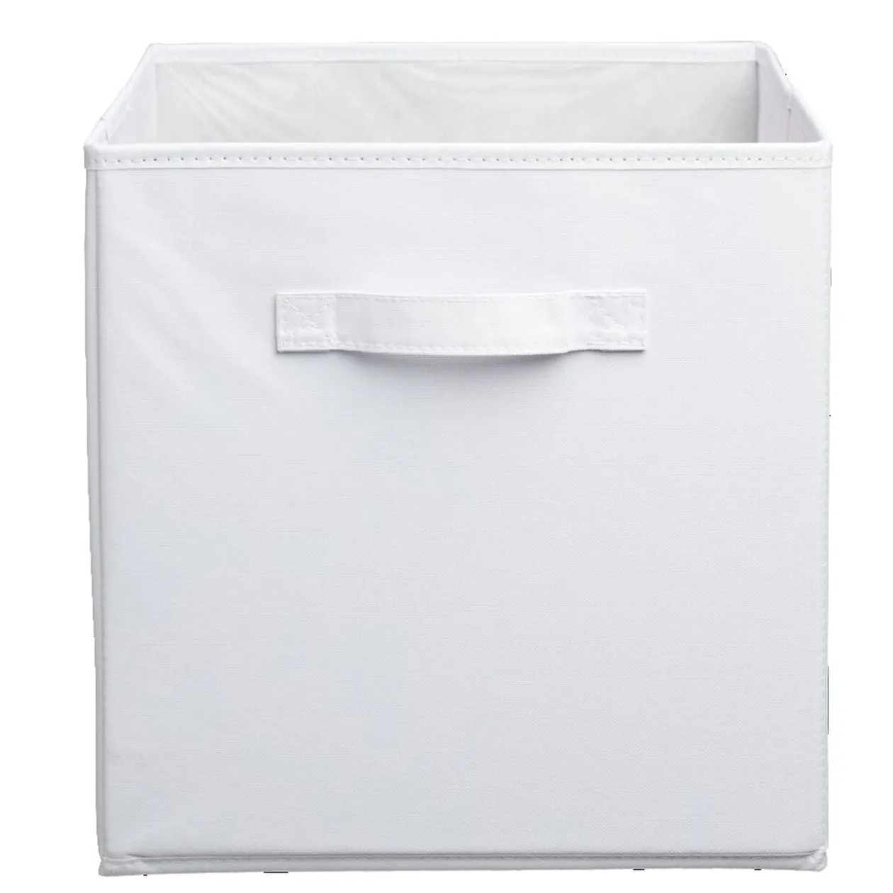 Panière Box Cube 31x31x31cm blanc