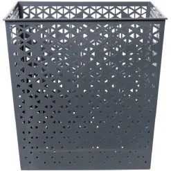Panière Box Cube 30x30x30cm métal perforé (3 modèles)