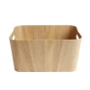 Panière carton et papier imitation bois 40x30xH20cm < Gifi Sale