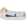 Panière de rangement en feutrine lot de 5 tailles