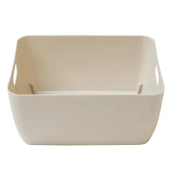 Panière de rangement en plastique 19,5x15,5xH9cm (3 modèles) < Gifi Online